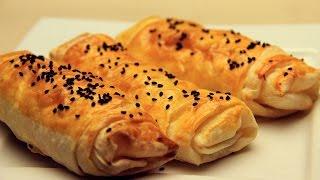 Turkish Borek Recipe - Crispy Turkish Pastry with Feta Cheese