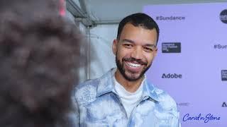 CNS Interview w Actor Justice Smith from I Saw the TV Glow at Sundance Film Festival 2024