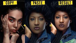 How to Copy COLOR GRADE from Any Photo in Photoshop  Photo Editing Tutorial