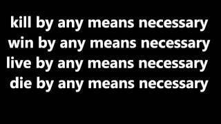 hammerfall any means necessary lyrics