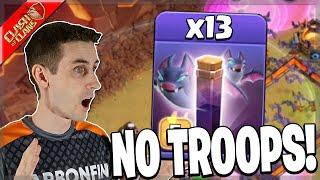 @CarbonFinGaming just 3 STARRED with ONLY BAT SPELLS - Clash of Clans