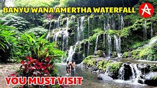 MUST VISIT WATERFALL IN BALI  Banyu Wana Amertha Waterfall Bali