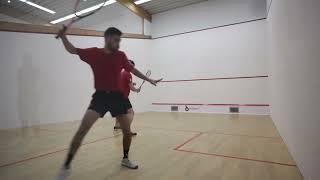 Beginner Level 3  - Partner Drills Tips and Hints with Pro Squash coach Liz Irving