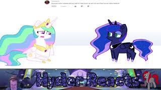 Reaction MLP Animation - Ask Ponies - Princess Luna