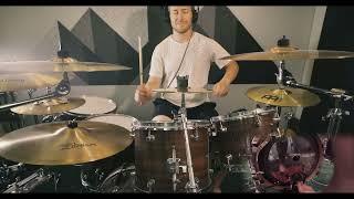 Unleash the Archers - Green and Glass drum cover