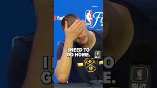 Jokic didn’t seem to care about winning the Finals  #nba #nbafinals #nuggets #jokic
