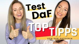 TestDaF. Top Tipps von der Prüferin. Vorbereitung für B2 - C1  Learn German Fast