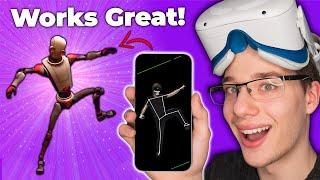Great VR Full Body Tracking With JUST a Quest & iPhone
