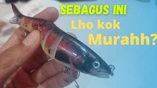 Review umpan pancing ikan bergerak  hard bait minnow