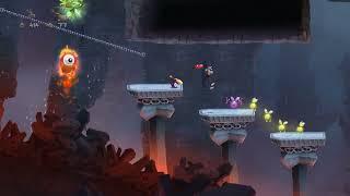BEATING TEENIES TROUBLE LEVELS with my Brother  Rayman Legends