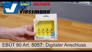 Viessmann H0 Bahnübergang-Sicherung EBÜT 80 Art. 5057 Digitaler Anschluss digital connection