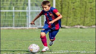 Pedrito Juárez 23-24 - Genius midfielder - Skills & Assists  10 Years Old La Masía