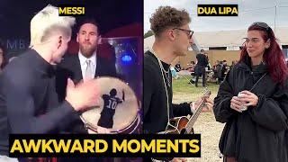 MESSI fans laughing after watching Dua Lipas reaction same level as Messi  Football News Today