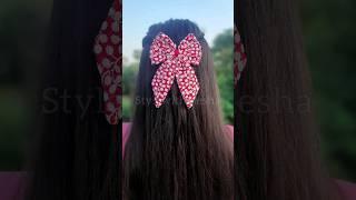 Cute hairstyle for girls️ #shorts #hairstyle #ytshorts #shortvideo #viral #viralvideo #hairtutorial