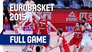 Spain v Poland - Round of 16 - Full Game - Eurobasket 2015