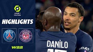 PARIS SAINT-GERMAIN - TOULOUSE FC 2 - 1 - Highlights - PSG - TFC  2022-2023