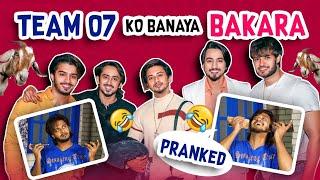 Pranked @Adnaan07 & @FaizBalochOfficial   Failed Or Passed?  Prank On Team 07 Part- 1  Hasnain Khan