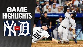 Yankees vs. Tigers Game Highlights 81824  MLB Highlights