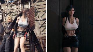 【FF7R】ティファのインナーと黒タイツを外したら、別ゲームになった - Final Fantasy VII Remake Original Tifa MOD