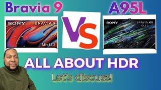 Sony A95L QD-OLED Vs Sony Bravia 9 Mini-LED 4k HDR Comparison