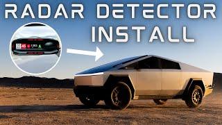 Hidden Power in the Tesla Cybertruck Radar Detector Hardwire Installation HW4