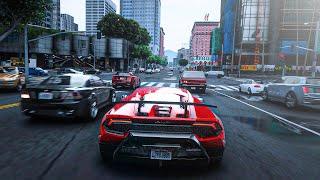 GTA V Insane Photorealism Graphics MOD - Maximum Settings Gameplay - Ray-Tracing Graphics MOD 4K