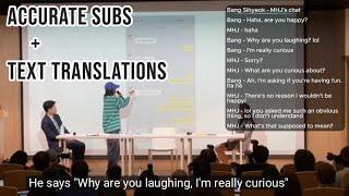 ENG SUB MIN HEEJIN Press Conference 24.04.25 - Accurate Manually Done Subs + Text Translations