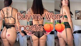 Buy my Worn Lingerie  Uncensored Lingerie try on Haul