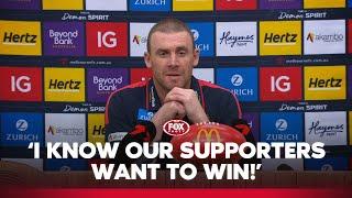 Goodwin pleads to keep faith with struggling Demons  Press conference  Fox Footy