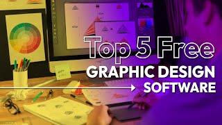 Top 5  Free graphic design software   Free graphic design software for beginners