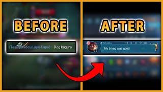 From Calling Me A Dog Kagura To Apologizing In The End  Mobile Legends