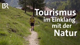 Sanfter Tourismus in Bad Hindelang Einheimische auf Zeit  Bergauf-Bergab  Berge  BR