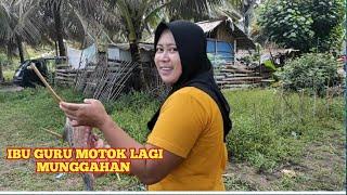 menikmati makan saat Munggahan bareng buguru cantik montok