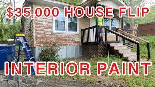 $35000 House Flip  Interior Paint and More  Ep. 8