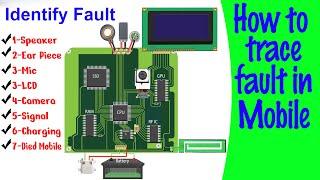 How to trace & find fault in mobile phone  techniques to find fault in Smart Phone Tutorial#14