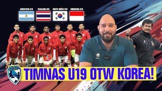 USUNG TARGET LOLOS KE PIALA ASIA TIMNAS U19 AKAN TC DAN UJI COBA DI KOREA