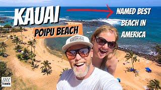 Does KAUAI have the BEST BEACH IN THE USA??? Poipu Beach & Sailing the Napali Coast in Hawaii