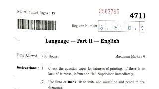 12th EnglishPublicExaminationQuestionPaper2021Important Questions2022Vincent Maths