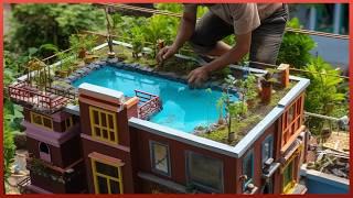 Man Builds Hyperrealistic Houses At Scale  Miniature Construction by @Tran-Nam