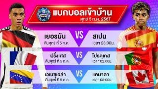 วิเคราะห์บอลวันนี้ ทีเด็ดบอลวันนี้ บอลเสต็ป2 โดย แบกบอลเข้าบ้าน วันศุกร์ที่ 5 กรกฎาคม พ.ศ.2567