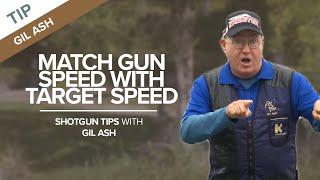 Missing Clay Targets? Match Gun Speed with Target Speed  Shotgun Tips with Gil Ash