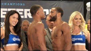 ERROL SPENCE v LAMONT PETERSON - FULL & COMPLETE WEIGH IN & HEAD TO HEAD SPENCE v PETERSON