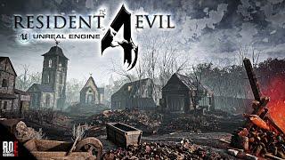 RESIDENT EVIL 4 REMAKE  UNREAL ENGINE 4  VILLAGE GRAVEYARD CHURCH