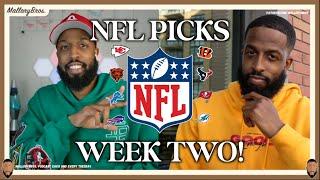  MalloryBros. Make Picks For NFL WEEK 2 