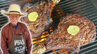 Top Steak Grilling Tips  Ribeye Steak with Cowboy Butter