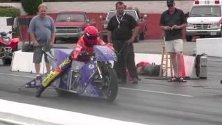 195 mph @ 7.00 sec - Lawless OCC Electric Drag Bike & Larry Spiderman McBride