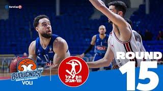 Buducnost runs past Hapoel  Round 15 Highlights  2022-23 7DAYS EuroCup