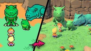 MOTHER 3 GBA vs. MOTHER 3 Tribute - Comparison