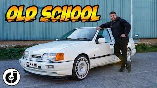THIS STAGE 3 RWD SIERRA RS COSWORTH LIGHTS THEM UP *THEY DONT BUILD CARS LIKE THIS ANYMORE