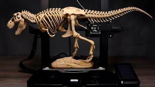 How to Make T-Rex Skeleton  Creality Ender 3 S1 Pro